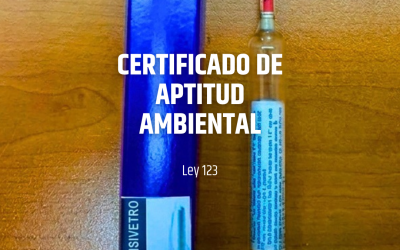 Certificado de Aptitud Ambiental para Fite Termometros